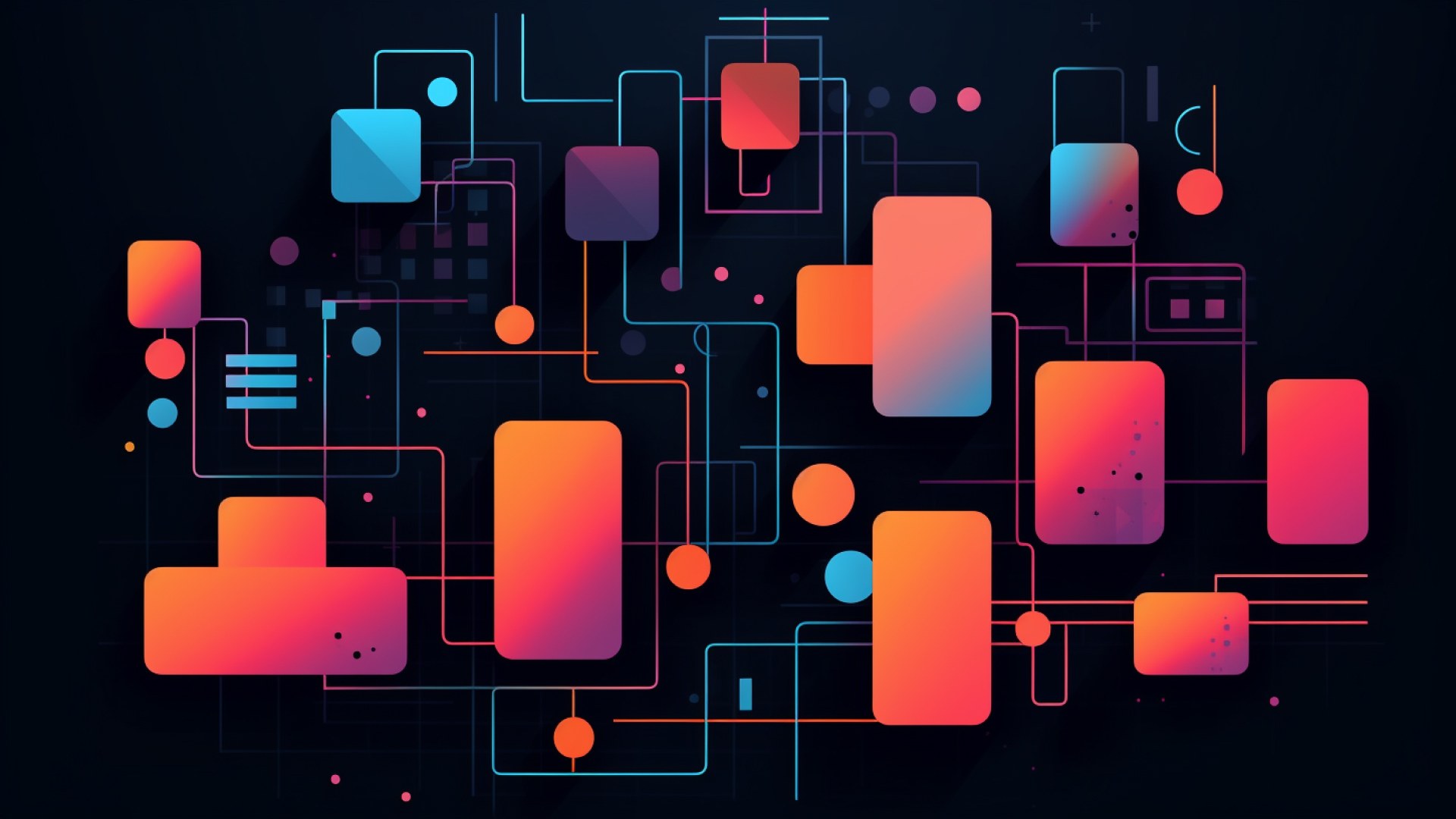 Veebilehe informatsiooni arhitektuuri illustratsioon