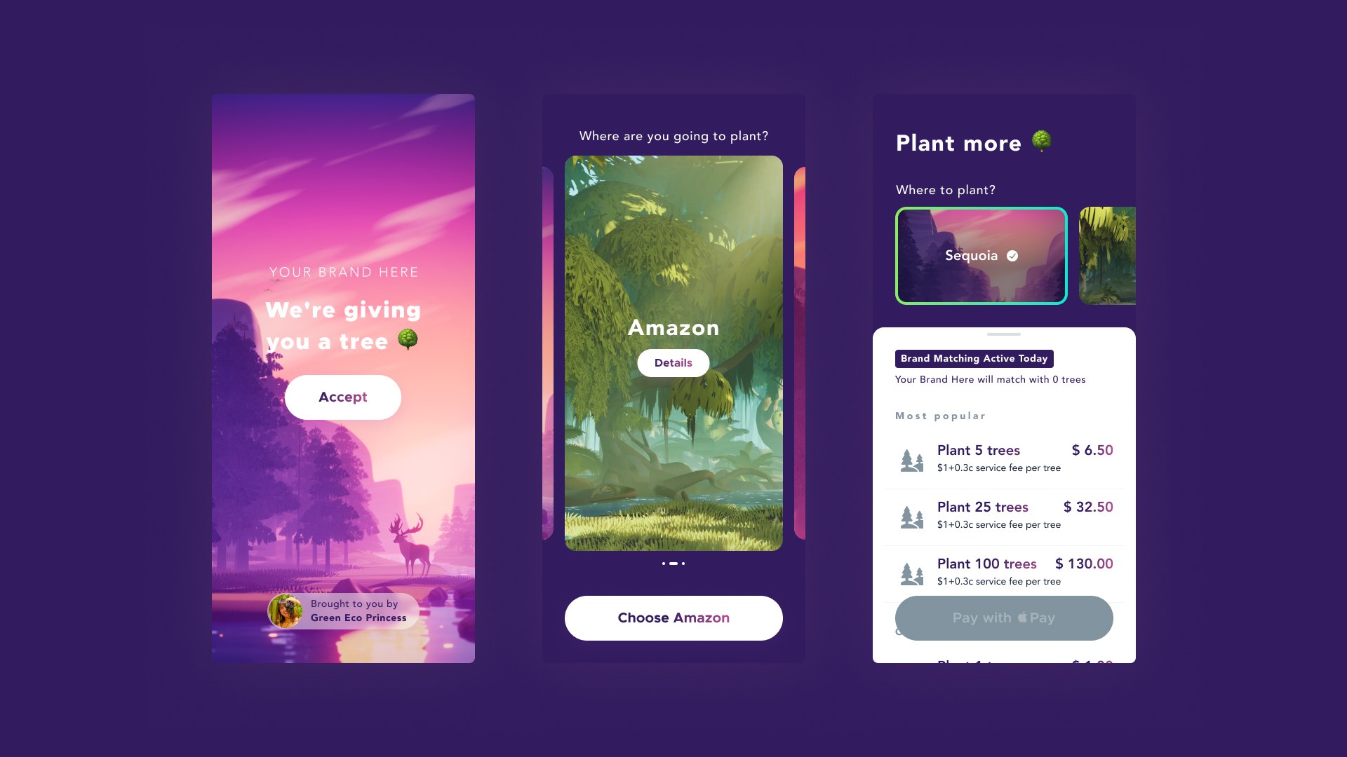 Superforest mobiilse veebirakenduse UI/UX disain