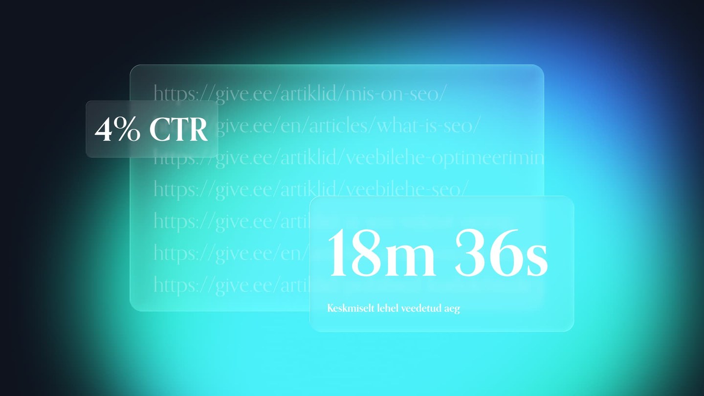 Kodulehe sisu loomine mis paneb lugema