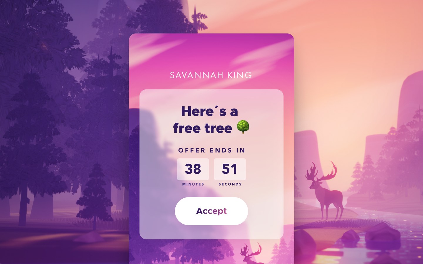 Piiratud ajaga pakkumise taimer pop-up disain