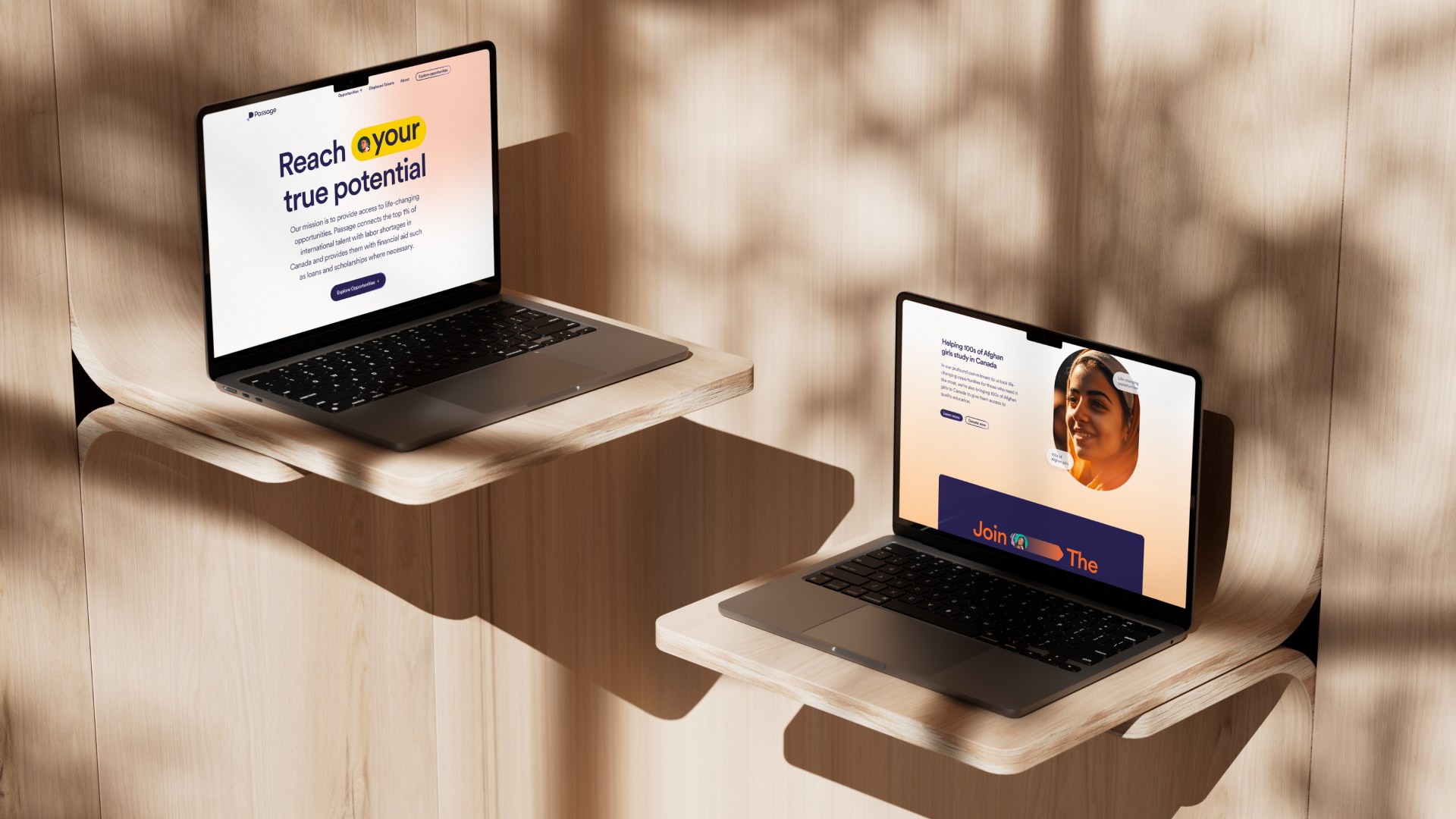 Startup website design