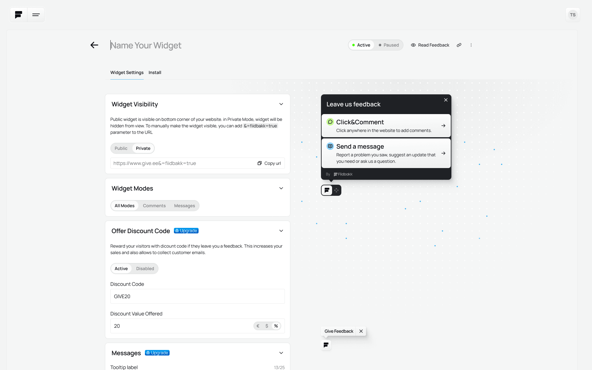 UI/UX disain töölaua konfiguratsioonile