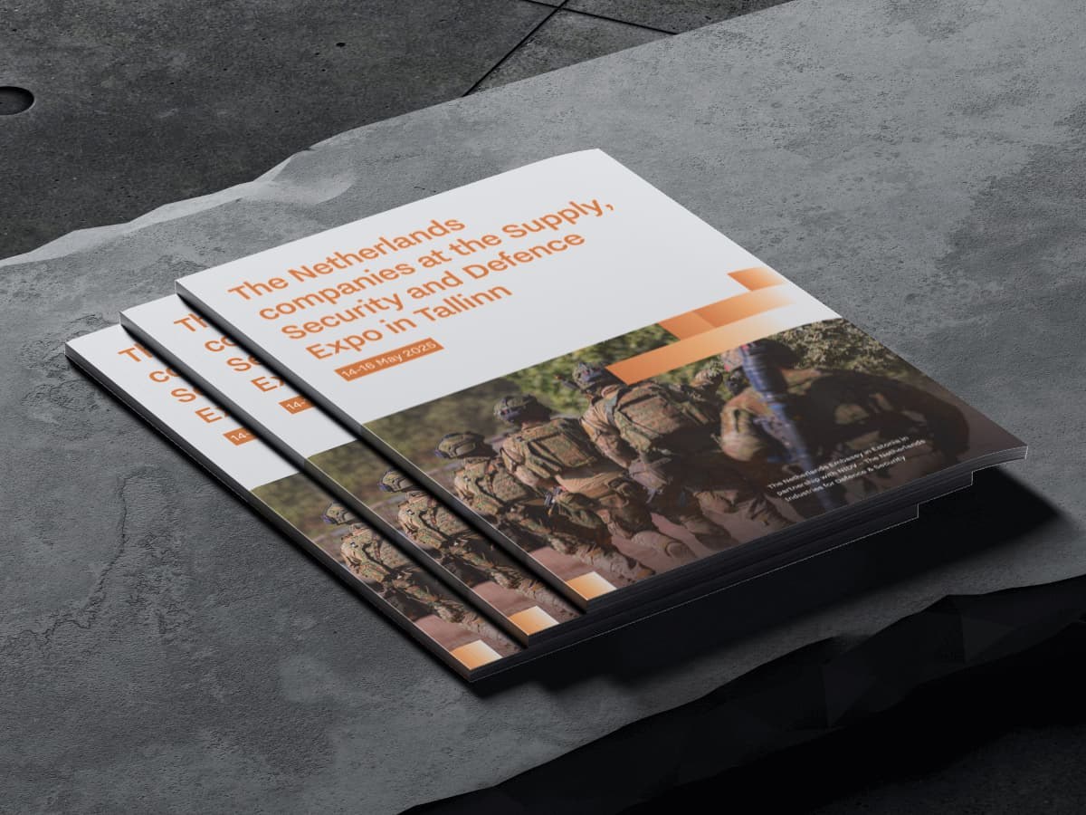 Hollandi kaitsetööstus ettevõtete booklet messiks