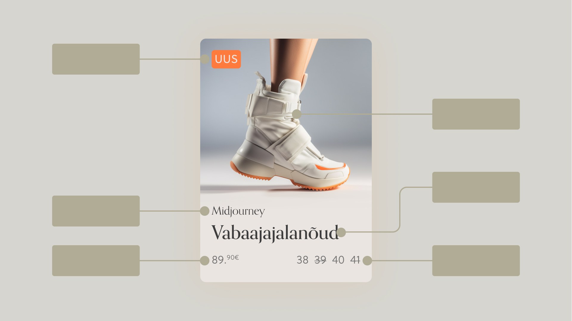 E-poe tootekaardi UX disain