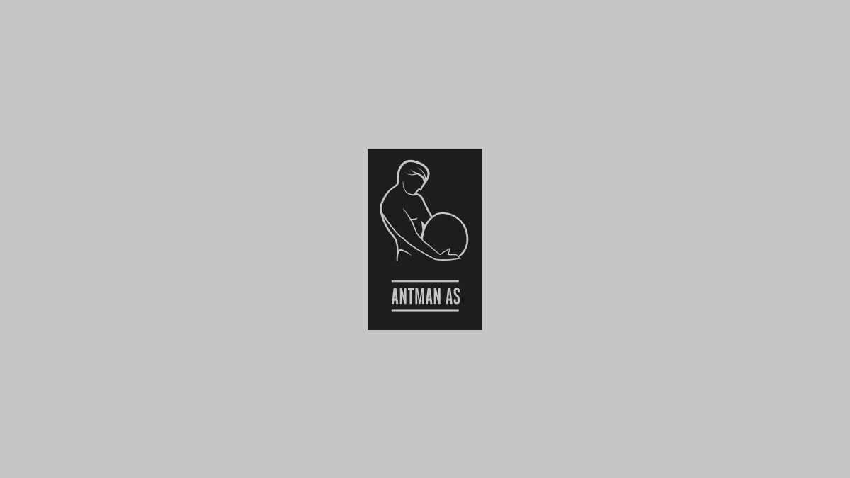 Antman logo kujundus
