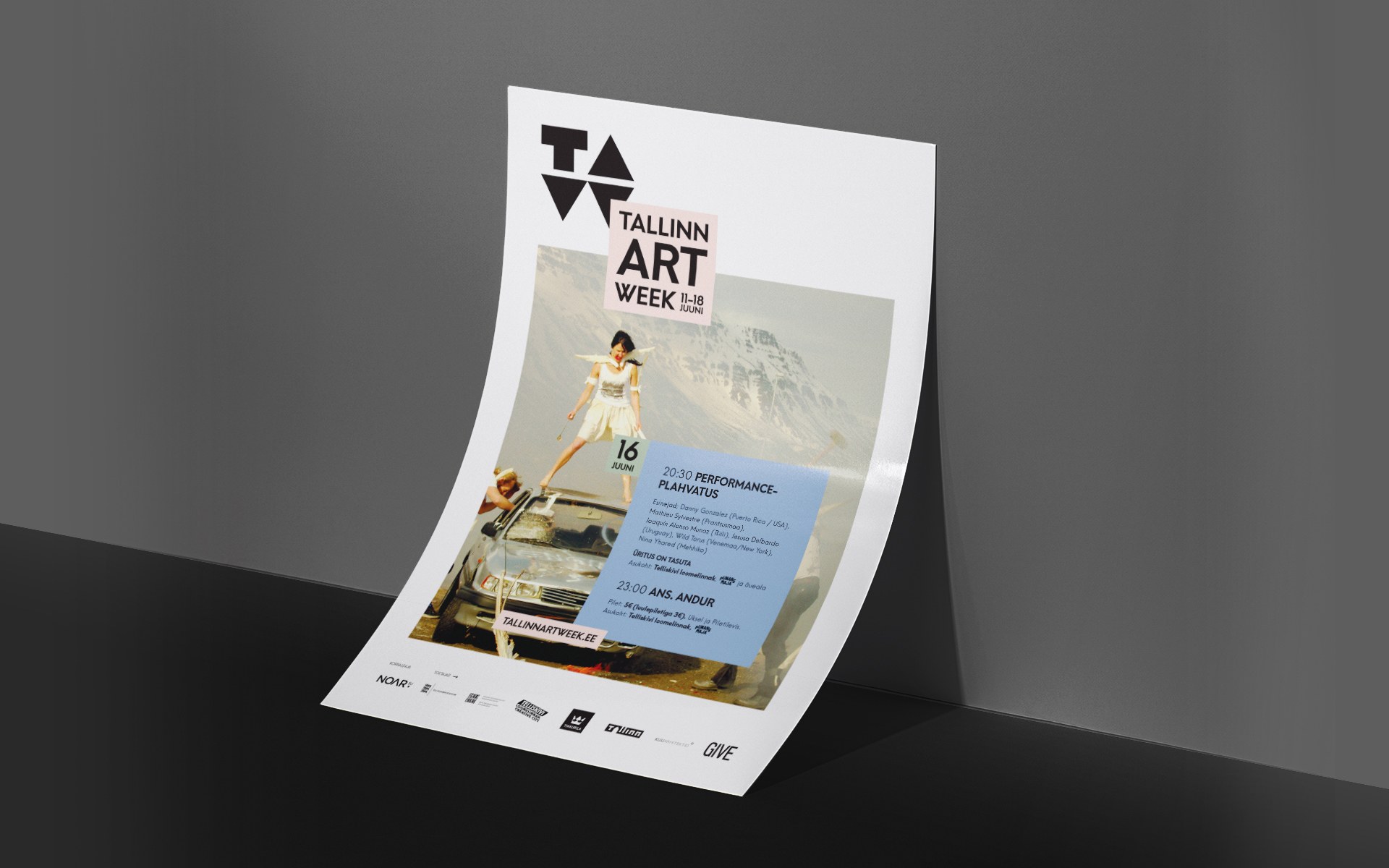 Tallinn Art Week reklaamplakat
