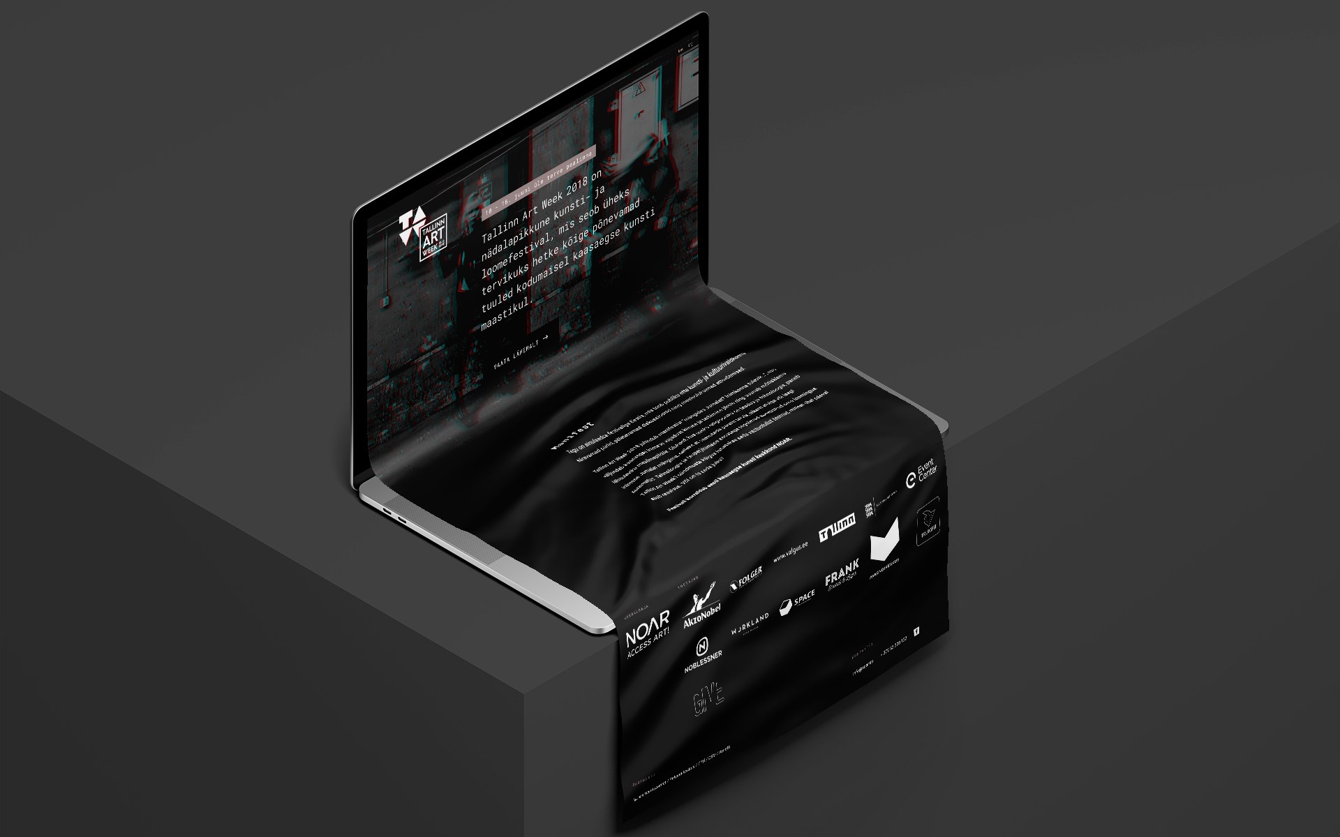 Tallinn Art Week veebikujundus